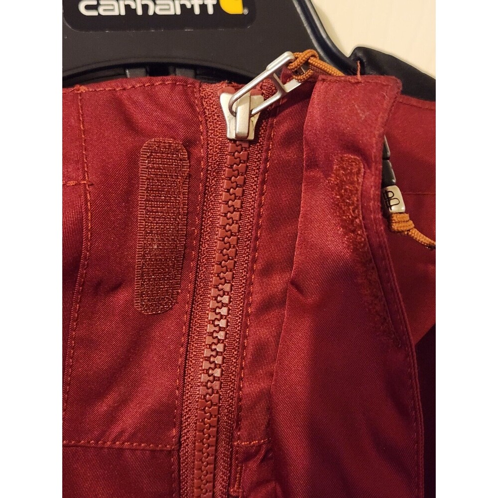 BURTON Women's Large ASTER Snow Biking Red Jacket - Picture 4 of 7
